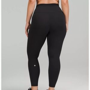 Lululemon 28-inch Leggings, Black, Size 18 (fits like 16), Like New